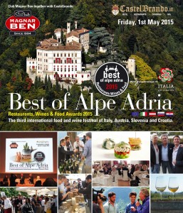Newsletter inglese Best of Alpe Adria Castelbrando 2015