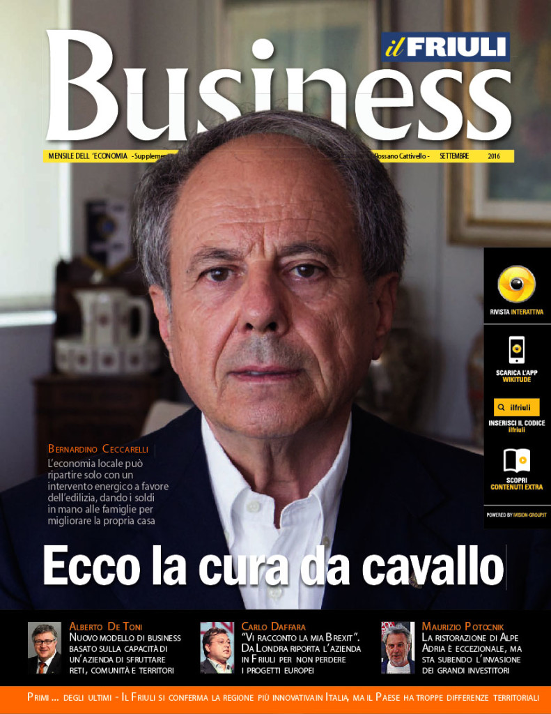 IL Friuli Business - intervisa all'editore Maurizio Potocnik