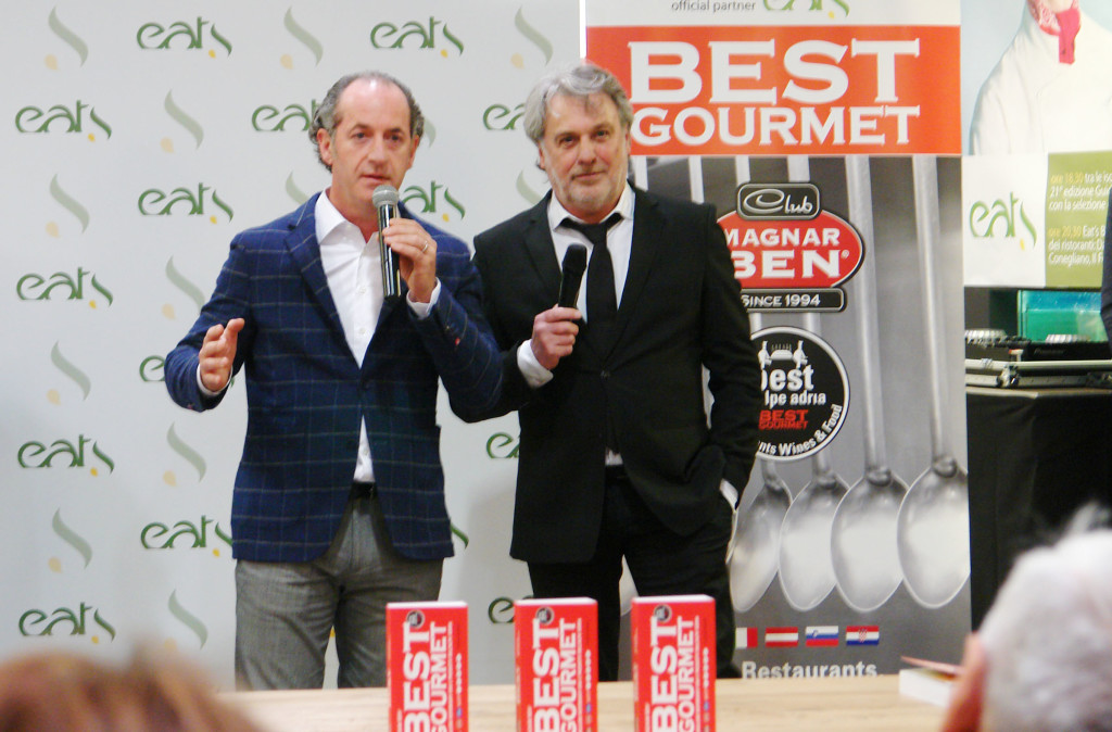 Luca Zaia e Maurizio Potocnik presentazione Magnar Ben BEST GOURMET