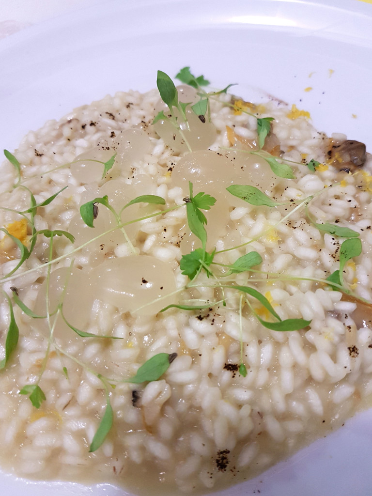 Il Risotto innovativo: Radical chic col fondo