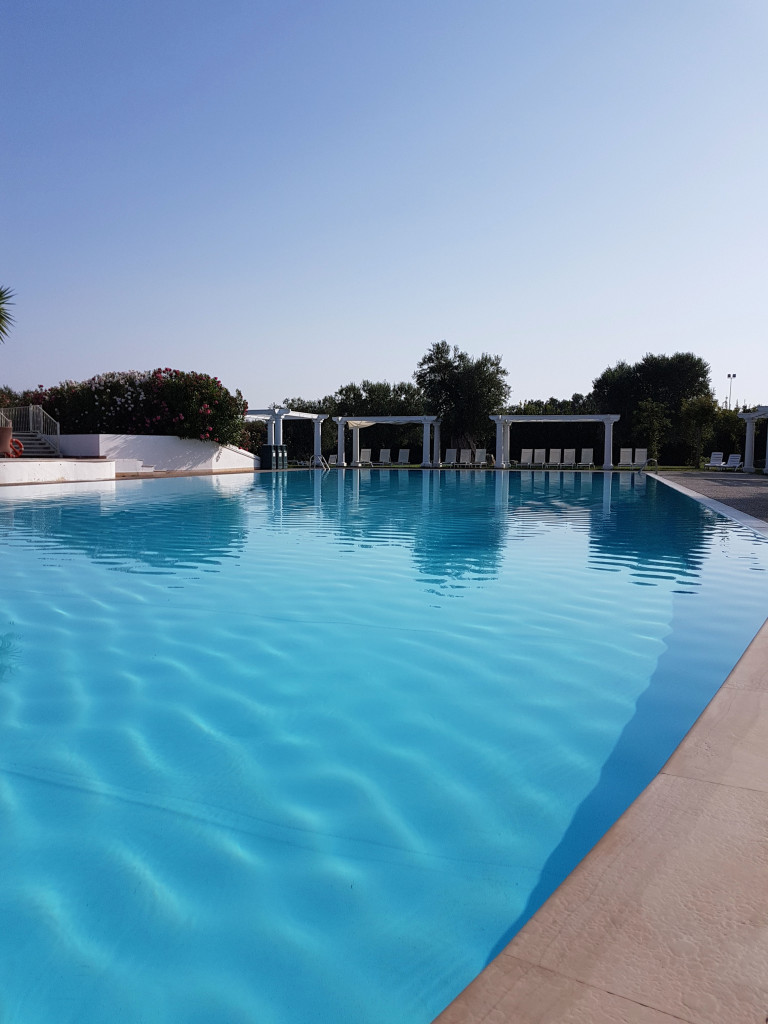 La piscina di Tenuta Moreno