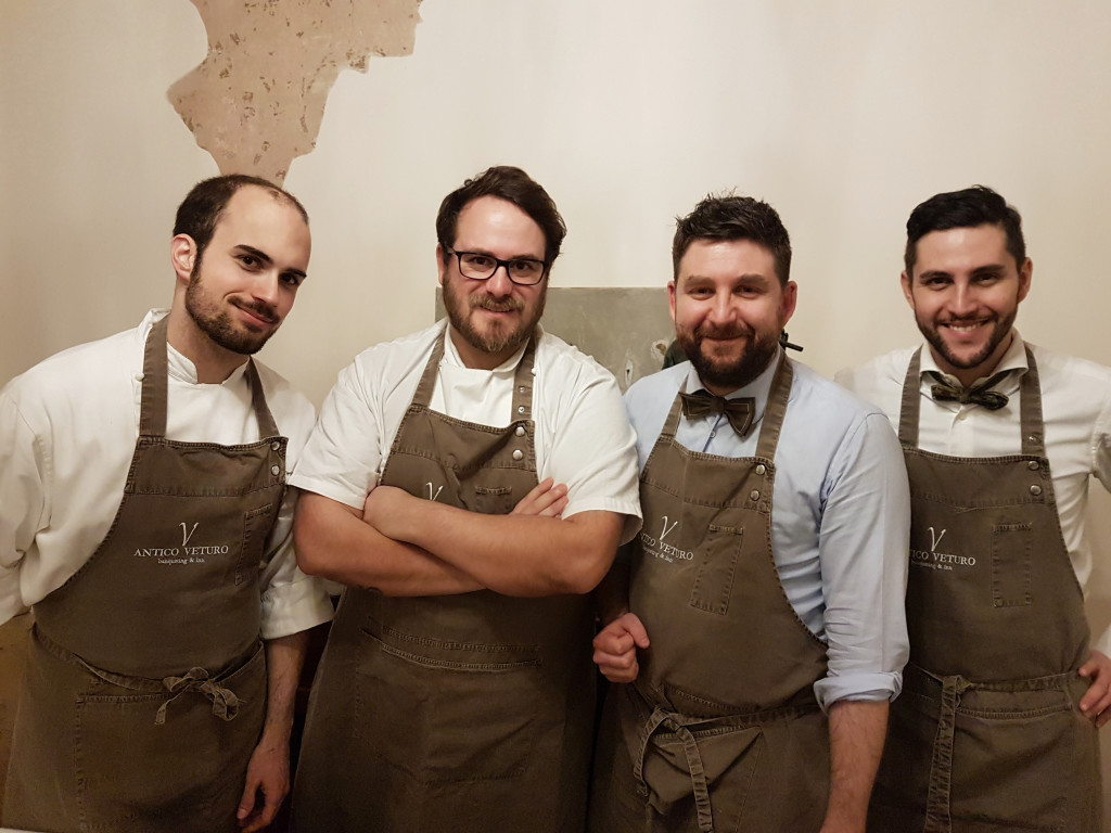 Fratelli pjana e lo chef Andrea Nardin