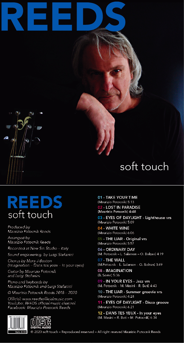 SOFT TOUCH - REEDS 12 ORIGINAL TRAKS NEW ALBUM 2020 - CD CD 